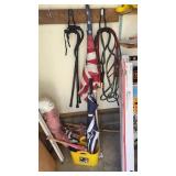 Jumper Cables, American Flag, Umbrellas