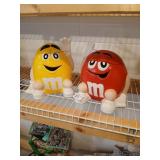 M&M candy jars