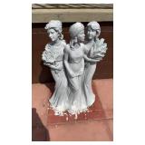 3-Lady Garden Decor