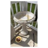 Bird Bath with Top