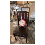 Two Chairs and Clock