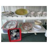 Coca- Cola tray, variety melamine kitchen ware