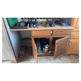 Wooden Cabinet No Contents