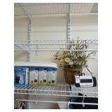 Light bulb, alarm clock, plant lot