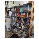 6 shelf 72" high wire rack with casters only no