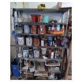 Contents of shelving only