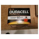 Duracell  D Batteries in package new