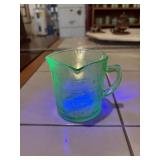 Uranium Glass Measuring Cup