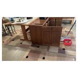 Two Checkered Area Rugs