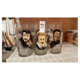 Steelers Hall of Fame Drinking Glasses