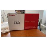 Canon E40 Cartridge and Epson 98 Cartridge