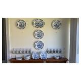 Johnson Bros Tulip Time China Set