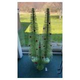 3 Small Decorative Christmas Trees