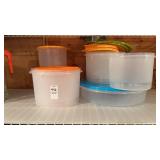 Lot of Tupperware Containers