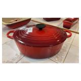 Le Creuset Signature Oval Duch Oven 6.75qts