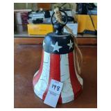 Painted metal bell