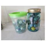 Assortment of marbles