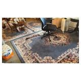 Lot of 3 Floral Area Rugs