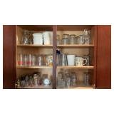 Cabinet Contents, Drinking Glasses, cups, etc.