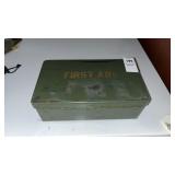 First Aid Kit Metal Container