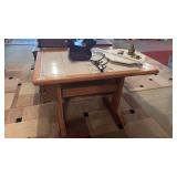 Wooden Tile Table
