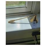 Brass candle snuffer