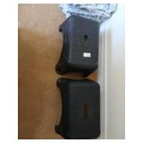 2 plastic step stools