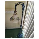 Metal floor lamp