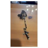 Vintage Ebony France Rosary