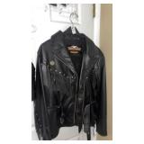 Harley Davidson Leather Jacket Womens Size LW