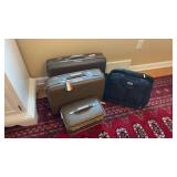 Lot of Vintage Luggage