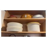Lot of Tupperware Containers and food Savers