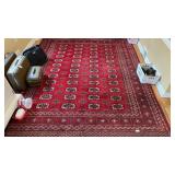Bokhara wool rug 8x10ft
