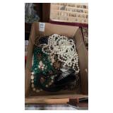 Tray of Costume Necklaces