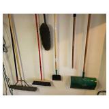Brooms & misc tools