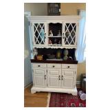Farmhouse Style Hutch NO CONTENTS 49x18x76in.