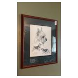 Lyn St. Clair Stubbs Signed Print 1989 Norwich