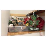 Lot of Fall Decor and Vases