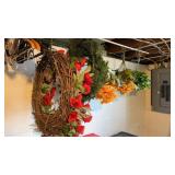 Wreaths and Faux Flowers