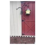 Two Hook Garden Hook W Bird Feeder