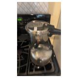 Pressure Cooker and Tea Kettle