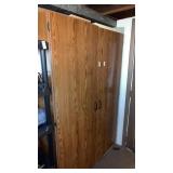 Wooden Wardrobe Closet NO CONTENTS