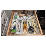 Drawer of Kitchen Timers, Utensils and More