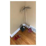 Wind Chimes, Birdhouse, and outdoor decor