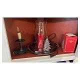 Glass Christmas Tree, Trays and More