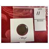 1904 Indian head cent