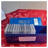 13 1977-S - 1989 -S Lincoln 1C PCGS PR69RD DCAM