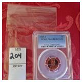 2000-S Lincoln 1C PCGS PR69RD DCAM