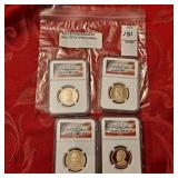 2013-S Presidential $1 NGC PF 70 ultra cameo