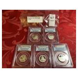 2012 S silver ATB 25c PCGS PR70